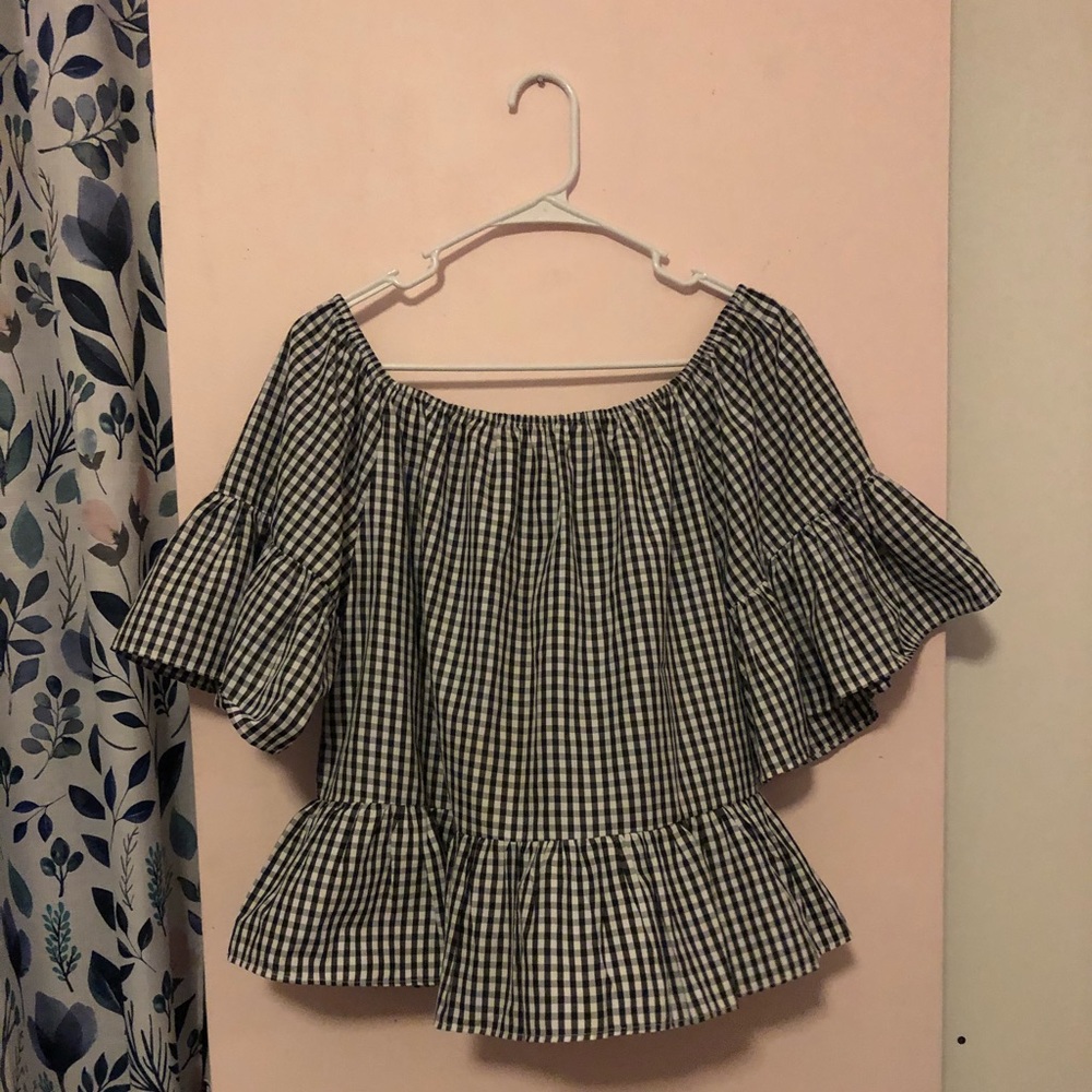 Gingham Blouse